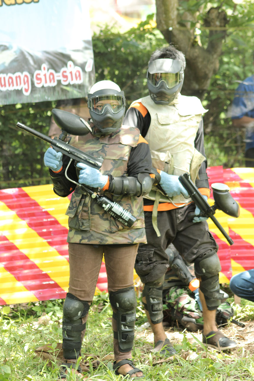 Main Paintball di Lombok